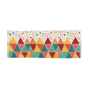 Vibrant Geometrical Scarves - Seamless Construction - Dipaliz - & Shawls