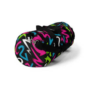 Graffiti Duffel Bag - Vibrant Street Art Style - Dipaliz - Bags