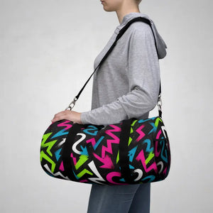 Graffiti Duffel Bag - Vibrant Street Art Style - Dipaliz - Bags