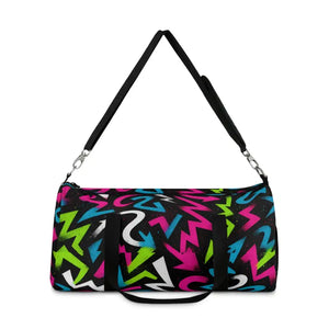 Graffiti Duffel Bag - Vibrant Street Art Style - Dipaliz - Bags