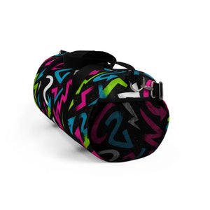 Graffiti Duffel Bag - Vibrant Street Art Style - Dipaliz - Bags