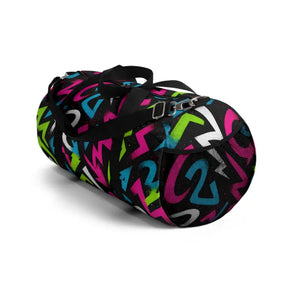Graffiti Duffel Bag - Vibrant Street Art Style - Dipaliz - Bags