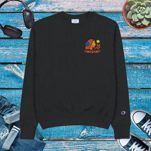 Vibrant Graphic Champion Cozy Fall Sweatshirt - Dipaliz - Sweatshirts