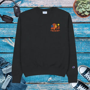 Vibrant Graphic Champion Cozy Fall Sweatshirt - Dipaliz - s / Black - Sweatshirts