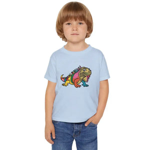 Vibrant Iguana Toddler Tee - Stylish Cotton Fashion - Dipaliz - T-shirts