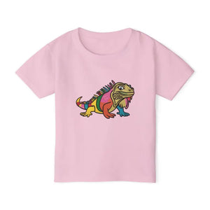 Vibrant Iguana Toddler Tee - Stylish Cotton Fashion - Dipaliz - T-shirts