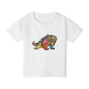 Vibrant Iguana Toddler Tee - Stylish Cotton Fashion - Dipaliz - T-shirts