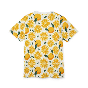 Vibrant Lemon Print Tee - Citrus Summer Style - Dipaliz - T-shirts - s