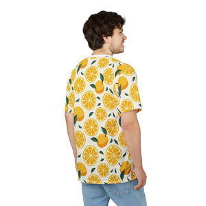 Vibrant Lemon Print Tee - Citrus Summer Style - Dipaliz - T-shirts - s