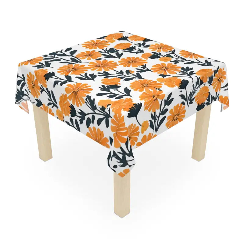 Elevate your Dining with the Marigold Tablecloth Fiesta - one Size / White Home Decor