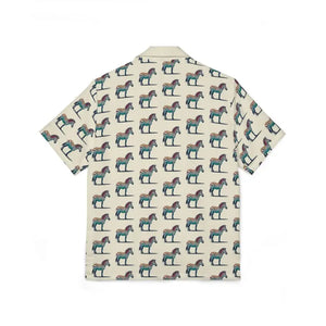 Hawaiian Camp Shirt Linen Texture Bold Island Style - Dipaliz - Shirts