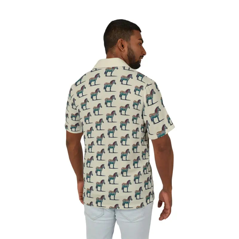 Vibrant Men’s Hawaiian Camp Shirt: Ultimate Summer Style - Shirts