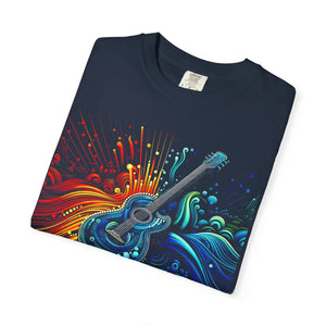 Vibrant Unisex Garment-dyed T-shirt Music Festival - Dipaliz - T-shirts