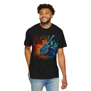 Vibrant Unisex Garment-dyed T-shirt Music Festival - Dipaliz - T-shirts