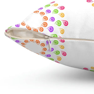 Colorful Geometrical Pattern Polyester Square Pillow - Dipaliz - Throw Pillows