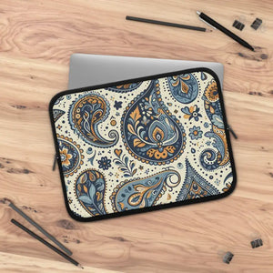 Vibrant Paisley Laptop Sleeve Stylish Protection - Dipaliz - Bags