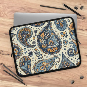 Vibrant Paisley Laptop Sleeve Stylish Protection - Dipaliz - Bags