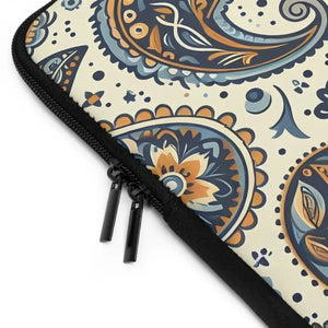 Vibrant Paisley Laptop Sleeve Stylish Protection - Dipaliz - Bags