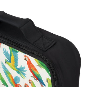Vibrant Parrot Print Lunch Suitcase - Insulated - Dipaliz - Suitcases