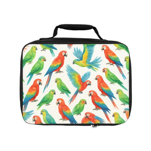 Vibrant Parrot Print Lunch Suitcase - Insulated - Dipaliz - Suitcases