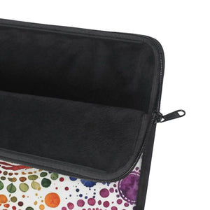 Vibrant Pattern Laptop Sleeve - Plush Fleece Interior - Dipaliz - Bags