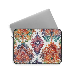 Vibrant Pattern Laptop Sleeve - Plush Fleece - Dipaliz - Bags