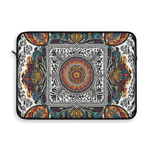 Vibrant Pattern Laptop Sleeve - Plush Fleece Interior - Dipaliz - Bags