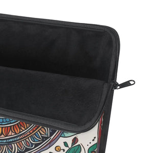 Vibrant Pattern Laptop Sleeve - Plush Fleece - Dipaliz - Bags