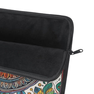 Vibrant Pattern Laptop Sleeve - Plush Fleece - Dipaliz - Bags