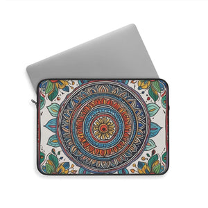 Vibrant Pattern Laptop Sleeve - Plush Fleece - Dipaliz - Bags