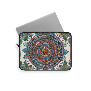 Vibrant Pattern Laptop Sleeve - Plush Fleece - Dipaliz - Bags