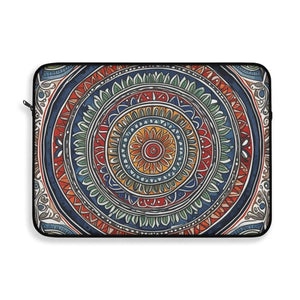 Vibrant Pattern Laptop Sleeve - Plush Fleece Interior - Dipaliz - Bags