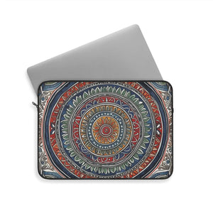 Vibrant Pattern Laptop Sleeve - Plush Fleece Interior - Dipaliz - Bags