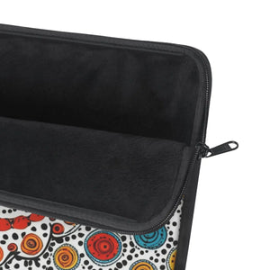 Vibrant Pattern Laptop Sleeve - Plush Fleece Interior - Dipaliz - Bags