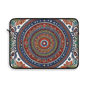 Vibrant Pattern Laptop Sleeve - Plush Fleece Interior - Dipaliz - Bags