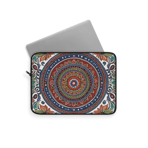 Vibrant Pattern Laptop Sleeve - Plush Fleece Interior - Dipaliz - Bags