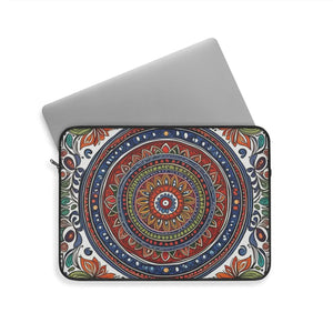 Vibrant Pattern Laptop Sleeve - Plush Fleece Interior - Dipaliz - Bags