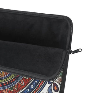 Vibrant Pattern Laptop Sleeve - Plush Fleece Interior - Dipaliz - Bags