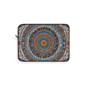 Vibrant Pattern Laptop Sleeve - Plush Fleece Interior - Dipaliz - Bags