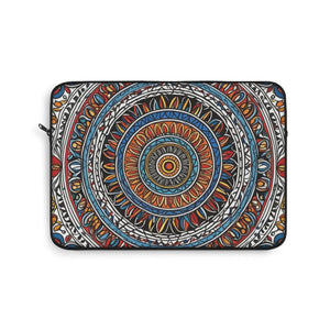 Vibrant Pattern Laptop Sleeve - Plush Fleece Interior - Dipaliz - Bags