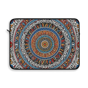 Vibrant Pattern Laptop Sleeve - Plush Fleece Interior - Dipaliz - Bags