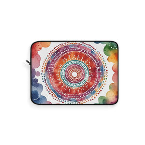 Vibrant Pattern Laptop Sleeve - Plush Fleece - Dipaliz - Bags