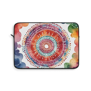 Vibrant Pattern Laptop Sleeve - Plush Fleece - Dipaliz - Bags