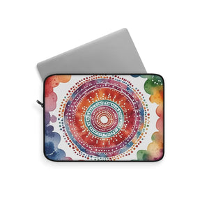 Vibrant Pattern Laptop Sleeve - Plush Fleece - Dipaliz - Bags