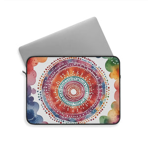 Vibrant Pattern Laptop Sleeve - Plush Fleece - Dipaliz - Bags