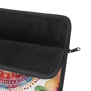 Vibrant Pattern Laptop Sleeve - Plush Fleece - Dipaliz - Bags