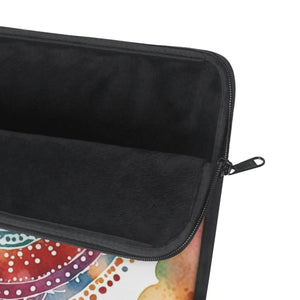 Vibrant Pattern Laptop Sleeve - Plush Fleece - Dipaliz - Bags
