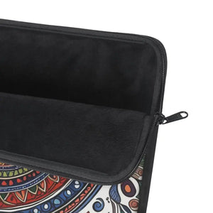 Laptop Sleeve - Vibrant Pattern with Plush Fleece Interior - Dipaliz