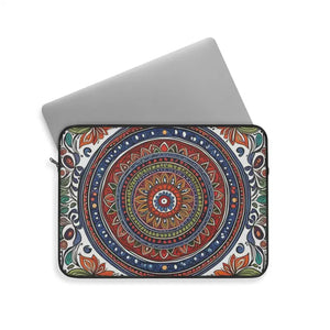 Laptop Sleeve - Vibrant Pattern with Plush Fleece Interior - Dipaliz