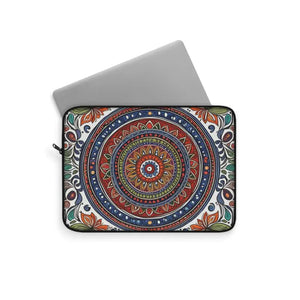Laptop Sleeve - Vibrant Pattern with Plush Fleece Interior - Dipaliz